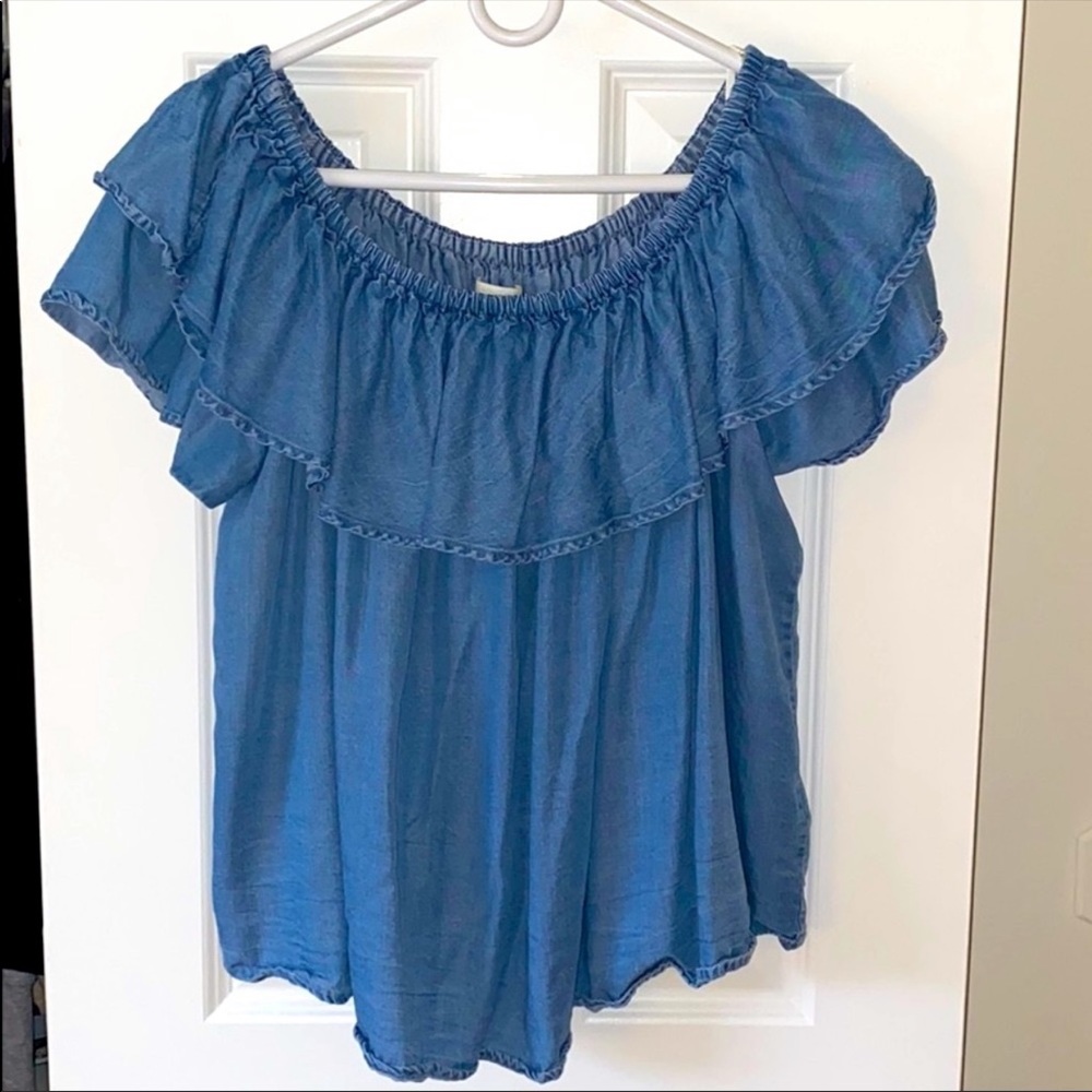 Forever 21 denim top